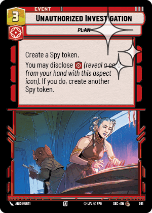 Unauthorized Investigation - Foil