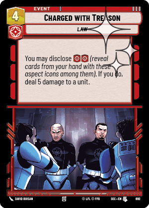 Charged with Treason - Foil