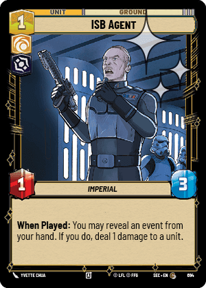 ISB Agent - Foil