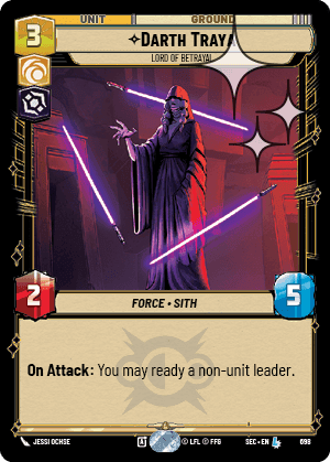 Darth Traya, Lord of Betrayal - Foil