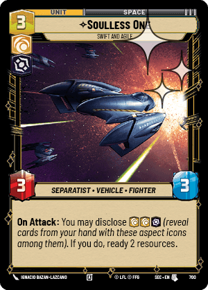 Soulless One, Swift and Agile - Foil
