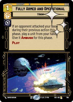 Fully Armed and Operational - Foil