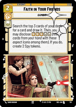 Faith in Your Friends - Foil