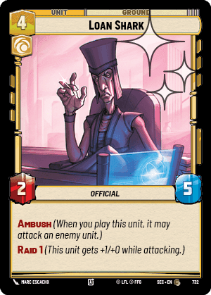 Loan Shark - Foil