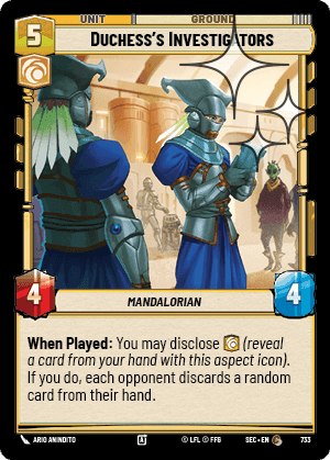 Duchess's Investigators - Foil