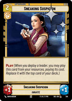 Sneaking Suspicion - Foil