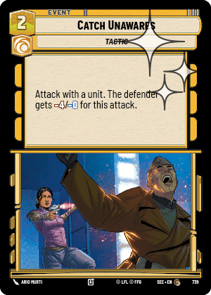 Catch Unawares - Foil