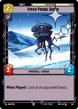 Viper Probe Droid - Foil