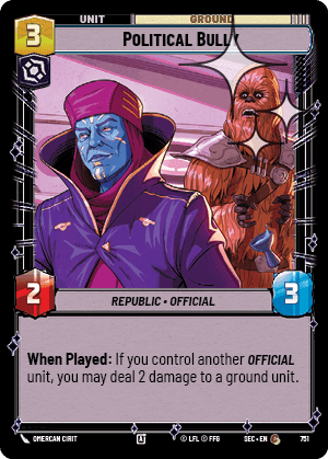 Political Bully - Foil