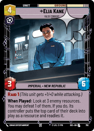 Elia Kane, False Convert - Foil
