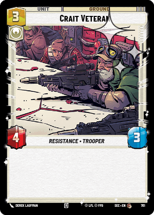 Crait Veteran - Foil