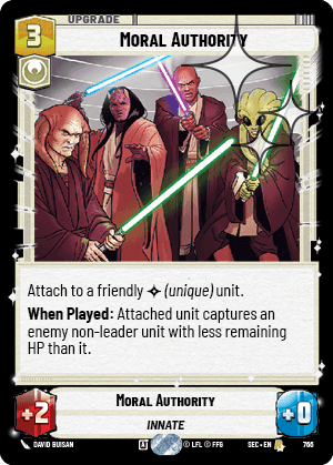 Moral Authority - Foil