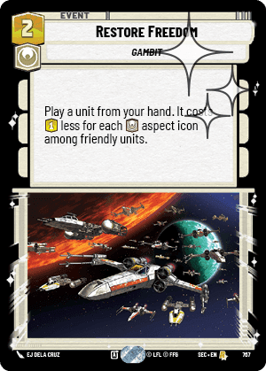 Restore Freedom - Foil