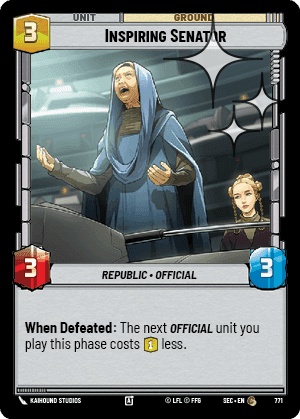 Inspiring Senator - Foil