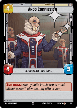 Ando Commission - Foil