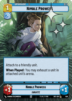 Nimble Prowess - Hyperspace Foil