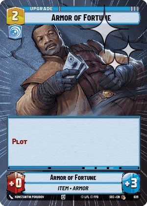 Armor of Fortune - Hyperspace Foil