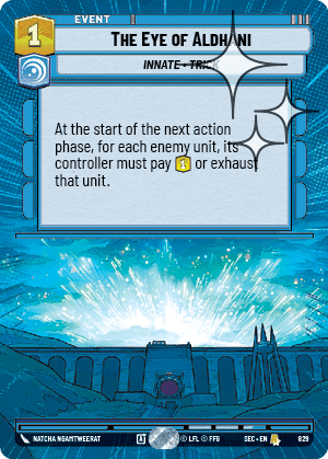 The Eye of Aldhani - Hyperspace Foil