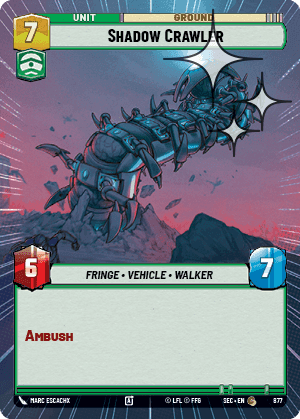 Shadow Crawler - Hyperspace Foil