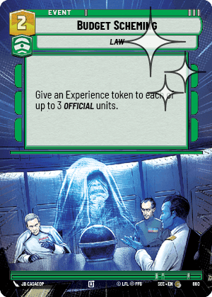 Budget Scheming - Hyperspace Foil