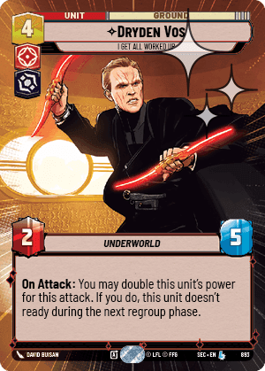 Dryden Vos, I Get All Worked Up - Hyperspace Foil