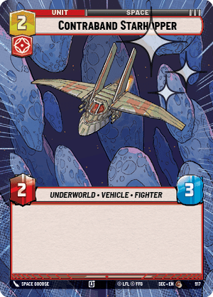 Contraband Starhopper - Hyperspace Foil