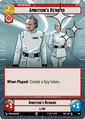 Ambition's Reward - Hyperspace Foil
