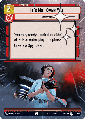 It's Not Over Yet - Hyperspace Foil