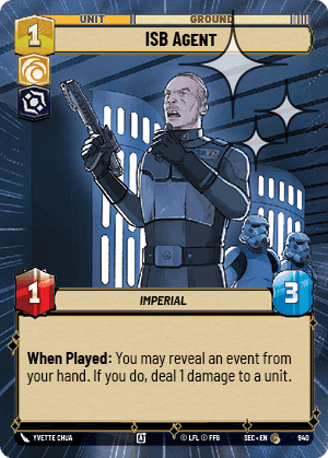 ISB Agent - Hyperspace Foil
