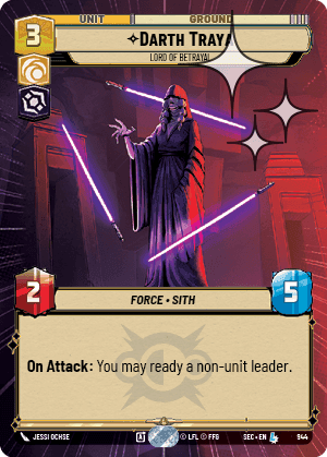 Darth Traya, Lord of Betrayal - Hyperspace Foil