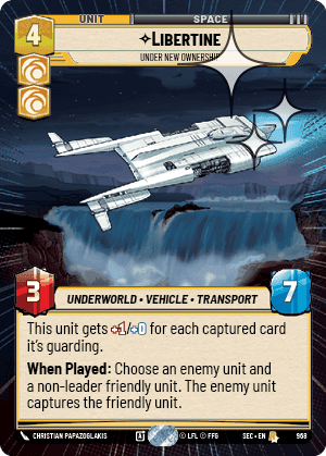Libertine, Under New Ownership - Hyperspace Foil