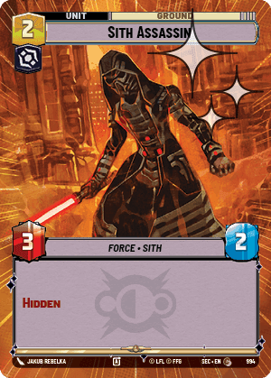 Sith Assassin - Hyperspace Foil