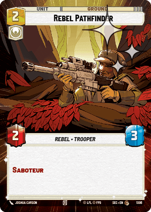Rebel Pathfinder - Hyperspace Foil
