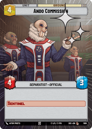 Ando Commission - Hyperspace Foil