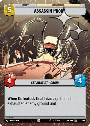 Assassin Probe - Hyperspace Foil