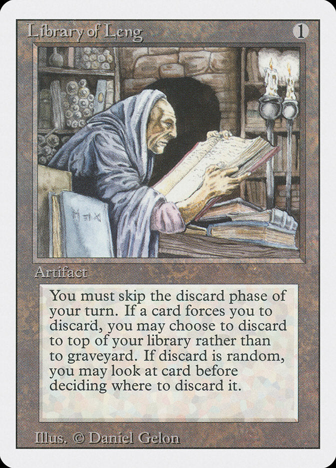 Library of Leng, Revised edition Card Art