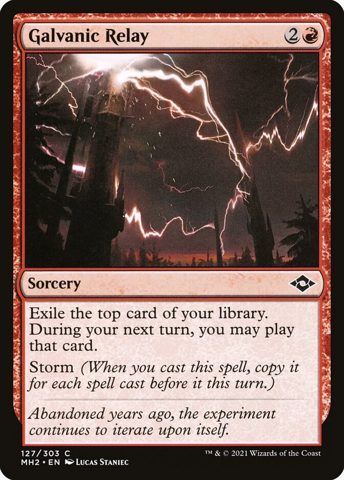 Galvanic Relay, Modern horizons 2 Card Art