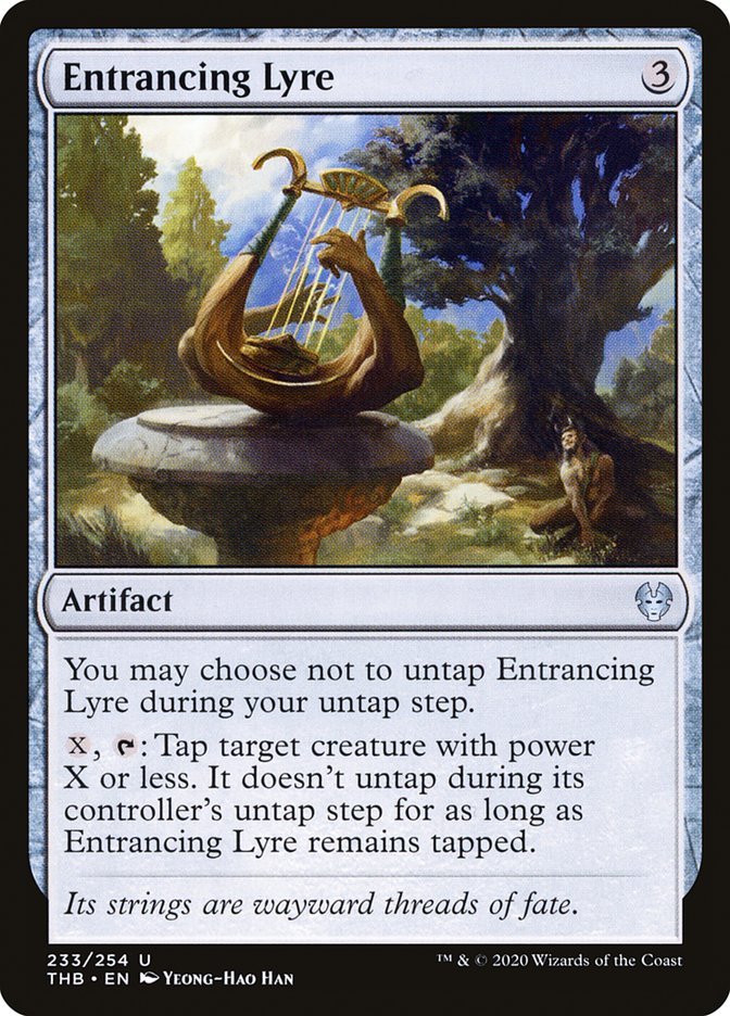 Entrancing Lyre, Theros beyond death Card Art