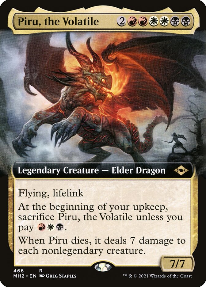 Piru, the Volatile, Modern Horizons 2 Card Art
