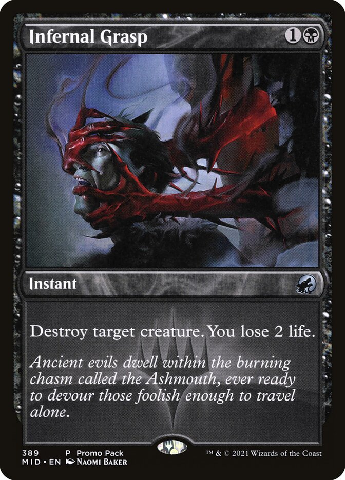 Infernal Grasp, Innistrad: Midnight Hunt Card Art