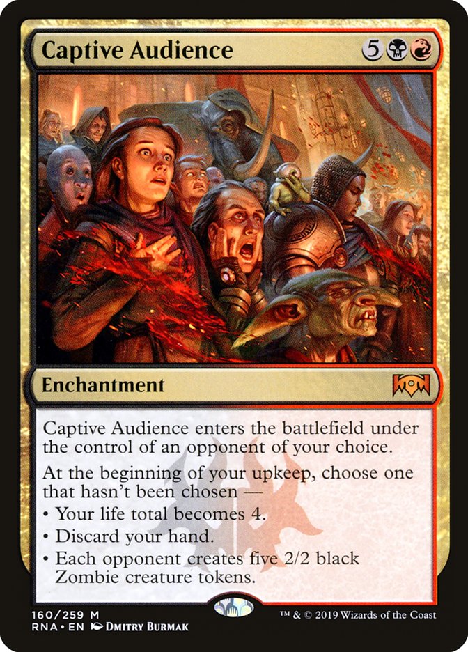 Captive Audience, Ravnica allegiance Card Art