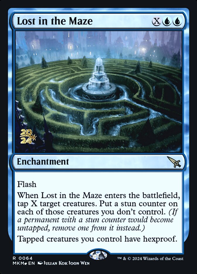 Lost in the Maze, Murders At Karlov Manor Promos Card Art