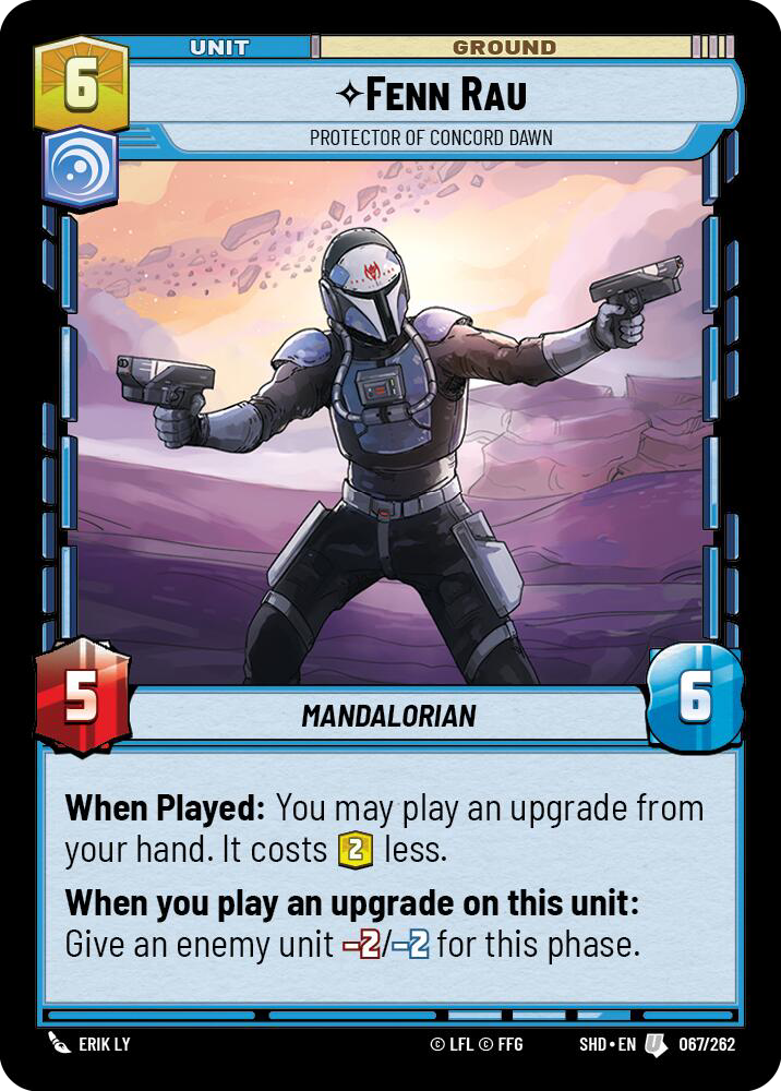 Fenn Rau, Protector of Concord Dawn - Foil