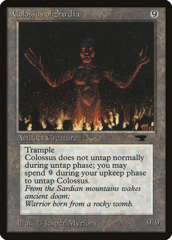 Colossus of Sardia, Antiquities Card Art