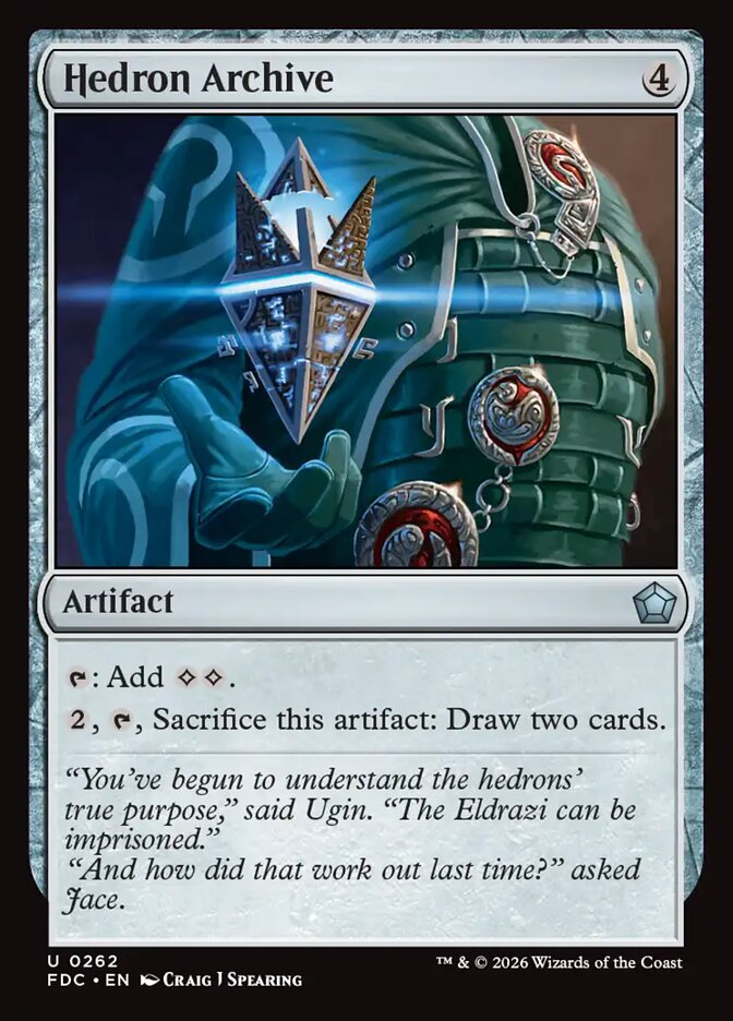 Hedron Archive, Foundations Commander Card Art