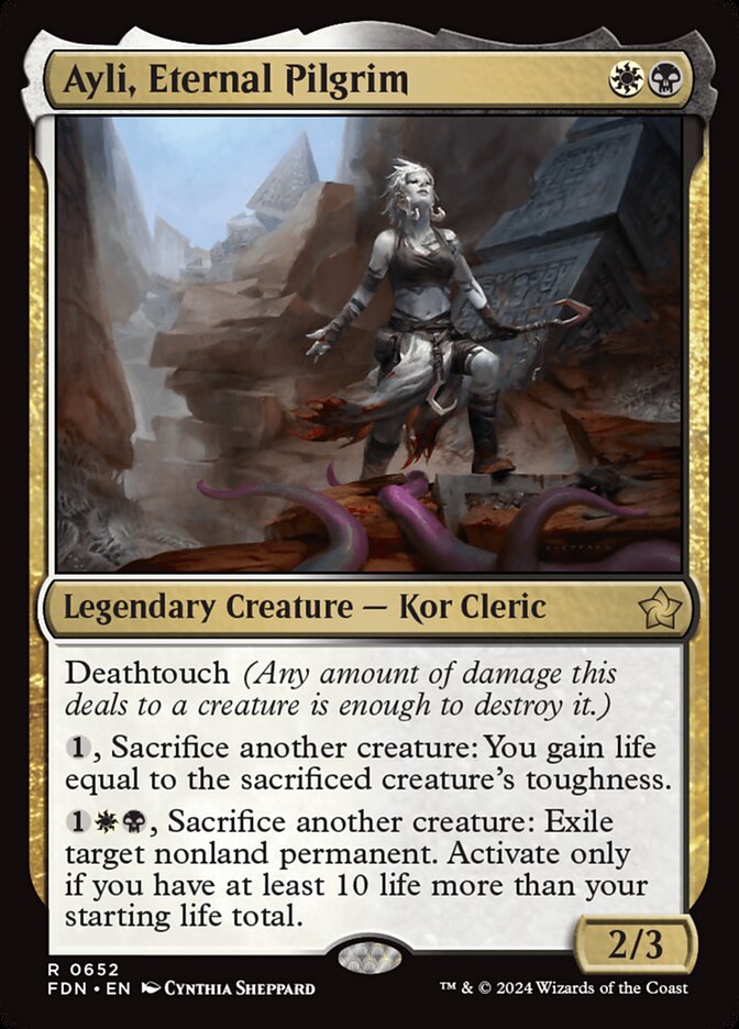 Ayli, Eternal Pilgrim, Foundations Card Art