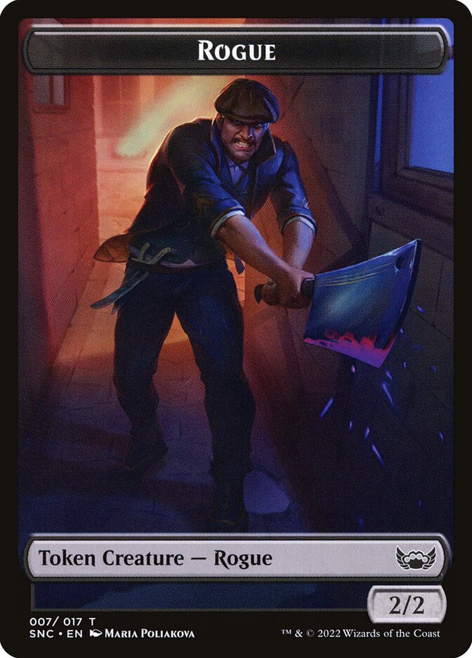 Rogue, Streets Of New Capenna Tokens Card Art