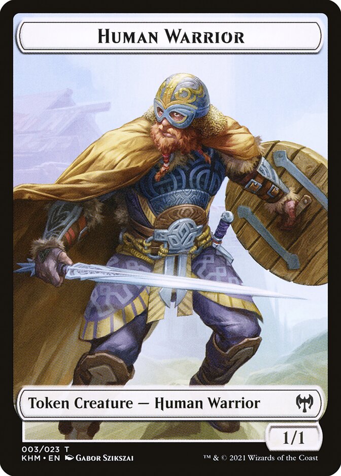 Human Warrior - Foil