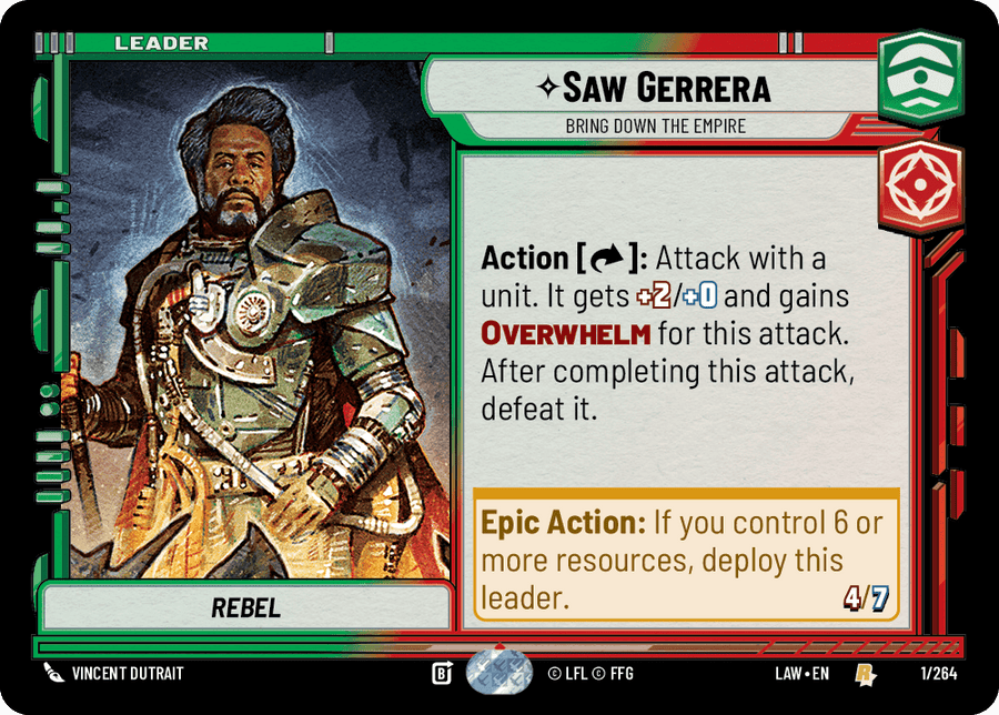 Saw Gerrera, Bring Down the Empire