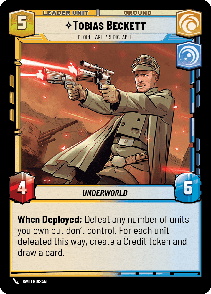 Tobias Beckett, People are Predictable